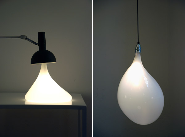 дизайнерская лампа, лампа ручной работы, лампа со светодиодом