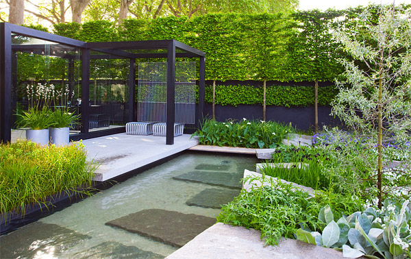 ландшафтный дизайн - Сад Daliy Telegraph Garden, победа в номинации Best Show Garden.