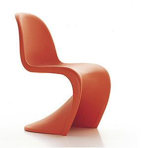 Panton Chair, дизайнер Pantone Verner