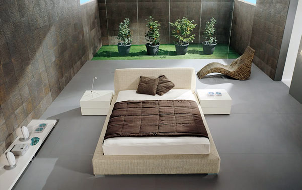 дизайн интерьера спальни в стиле минимализм 